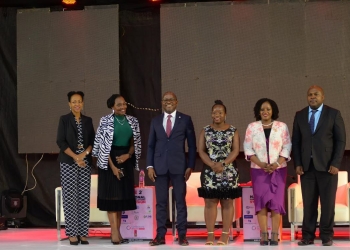 Some of the panelists at the symposium