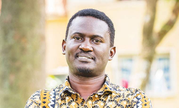 Dr Jimmy Spire Ssentongo is a renowned cartoonist and writer (PHOTO/Courtesy)