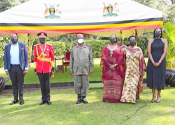 Gen Kale Kayihura and President Museveni