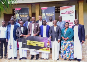 NBL Head of Legal and Corporate Affairs Emmanuel Njuki highlighted the connection between the company's flagship brand, Nile Special, and the Busoga Kingdom, as the brand's tagline is inspired by the River Nile.