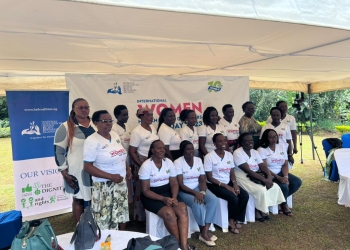 Some of the women Defenders who participated in the celebrations
