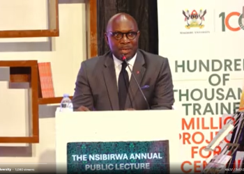 Mr. Makubuya, a corporate lawyer and author last week was delivering a keynote address at the second annual Nsibirwa Memorial Lecture held at Makerere University (PHOTO/Courtesy)