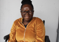 Peculia Dibakoane, a 21-year-old paraplegic student who is determined to forge her own path in life after enrolling in Good Work Foundation's (GWF's) Bridging Year Academy in Hazyview, Mpumalanga.