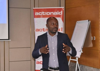 Emmanuel Wafula, the National Project Officer at Action Aid International Uganda (AAIU)