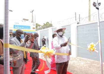 Museveni launches HIV, Malaria homemade self-test kits as new hi-tech diagnostics manufacturing plant goes live
