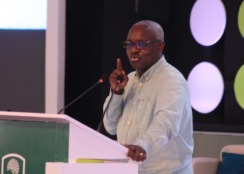 Mr. Robert Kabushenga is a coffee farmer