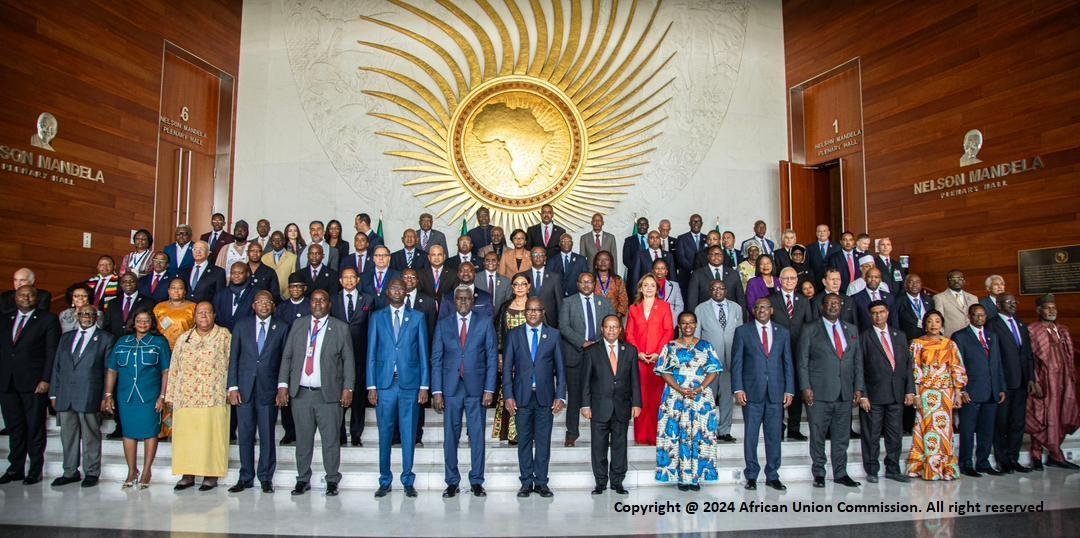 The 37th Ordinary Session of the Assembly of Heads of State and Government of the African Union (AU) kicked off on Saturday 17 February 2024.
