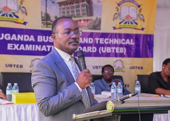 UBTEB chairperson, Dr. Silver Mugisha (PHOTO/Courtesy).