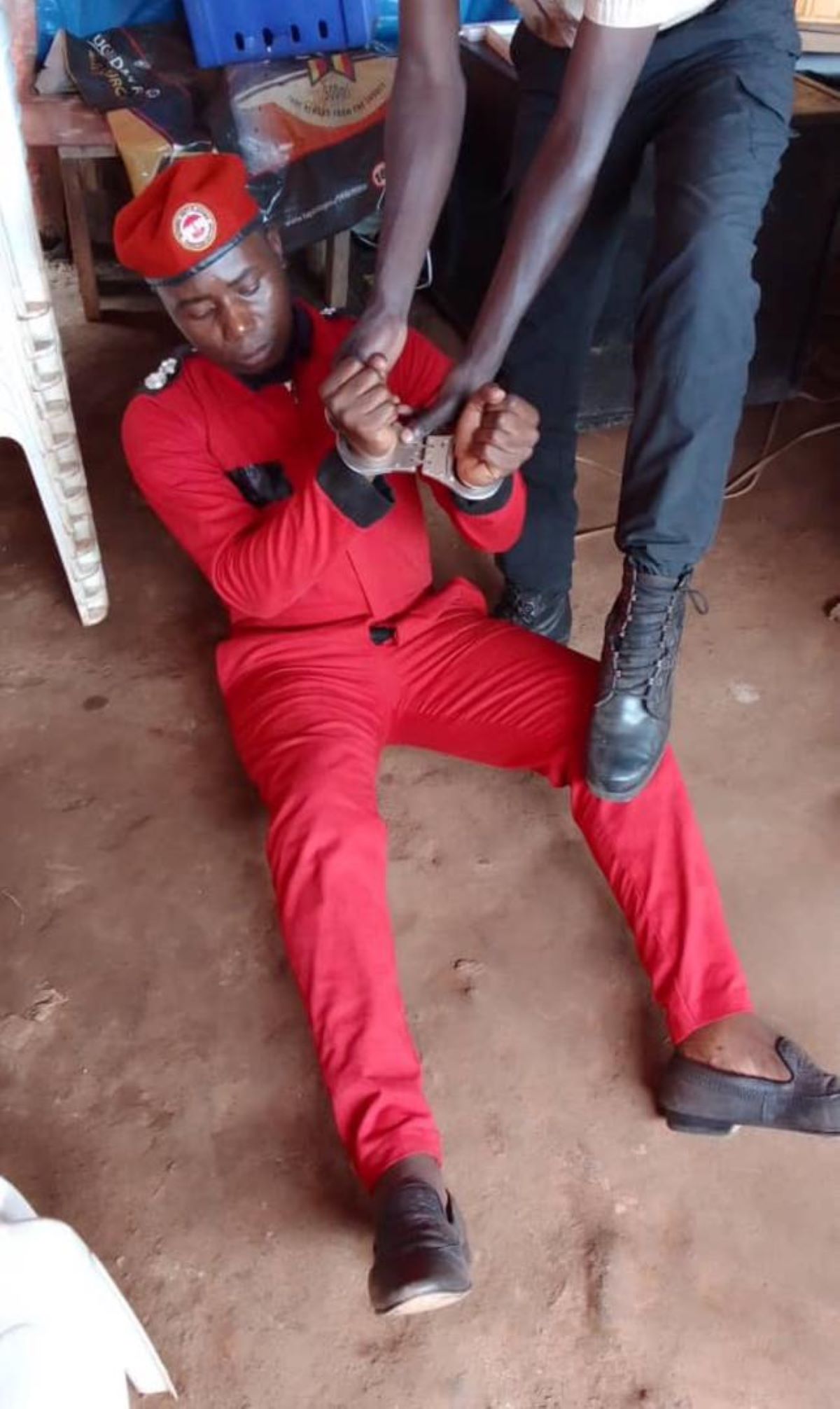 NUP supporters Mulema Swaibu