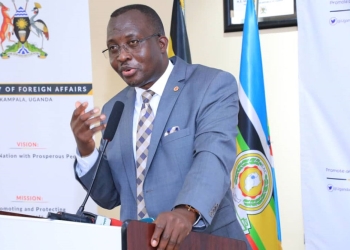 State Minister for Foreign affairs John Mulimba