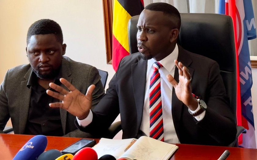 The Leader of Opposition in Parliament (LOP), Joel Ssenyonyi