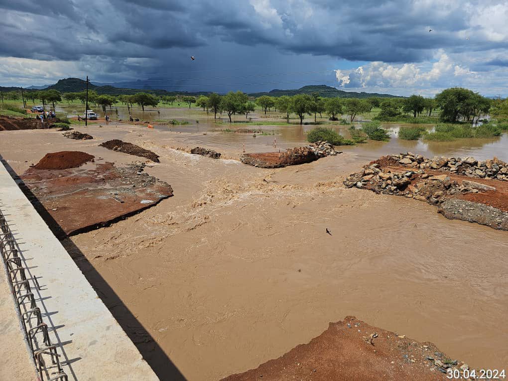 Road users are advised to utilize alternative routes until the situation is resolved.