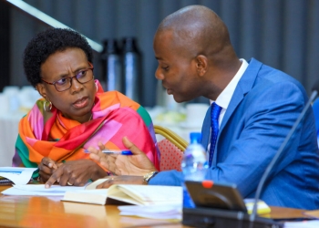 The Minister of Health, Dr Jane Aceng