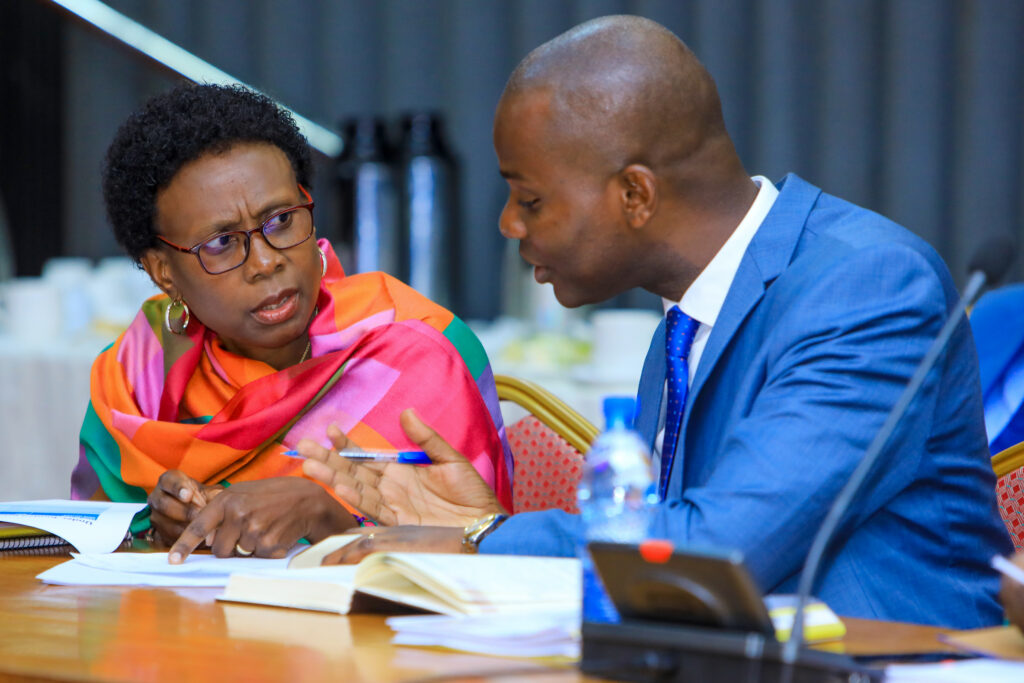 The Minister of Health, Dr Jane Aceng