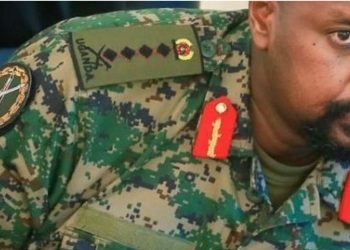 CDF Gen Muhoozi Kainerugaba the overall UPDF commander