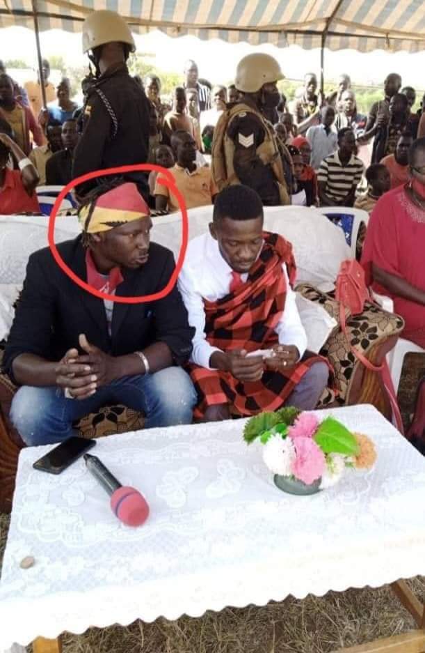 Bobi Wine stands in solidarity with the people of Karamoja. Here, he is pictured with Ambrose Lochoto Machete, the slain NUP Mobilisation Chairperson, during a recent visit to the region.