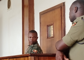 Private Yasin Jerwa in court on Friday.