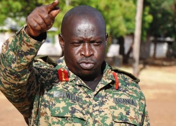 Gen Peter Elwelu has been sanctioned by US government