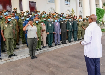 president Museveni delivered a lecture of opportunity to senior Officers of the Senior Command and Staff College Kimaka - 25th June 2024