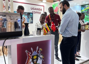 A taste of Uganda in Turkey! Turkish coffee connoisseurs sample Ugandan coffee beans, praising their rich flavor and aroma