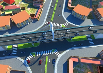 Progress shot of the Kyaliwajjala-Kira-Kasangati-Matugga Road upgrade project. The ongoing works aim to enhance traffic flow, improve road safety, and boost connectivity in the region