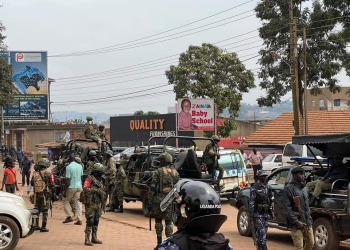 Ugandan security forces violently arrest National Unity Platform (NUP) MPs, including Mityana MP Francis Zaake during a crackdown on opposition leaders ahead of today's anti-corruption protest in Kampala. The MPs were dragged away from the NUP headquarters, which has been under police siege since yesterday. The government's heavy-handed response to the planned protest has sparked widespread condemnation and fears of further unrest. (PHOTO: Bobi Wine via X)
