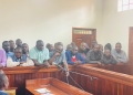 The Accused persons in court on Monday (Courtesy photo)