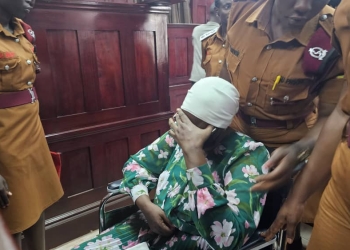 Frail Molly Katanga in Court (PHOTO/Courtesy).