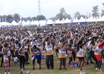 Thousands participate in Arua's 5km Rotary Cancer Run