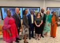 Prof. Barnabas Nawangwe (4th Left) joins fellow thought leaders at the Science Summit of the 79th UN General Assembly, held on September 18, 2024, to champion Africa's renaissance through inclusive leadership and women's empowerment in STEM education