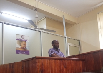Business man Salim Matovu in court on Tuesday.
