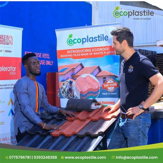 Ecoplastile Limited, a Ugandan startup, converts plastic waste into affordable, eco-friendly construction materials, thanks to $28 million funding from Climate Finance Accelerator Uganda
