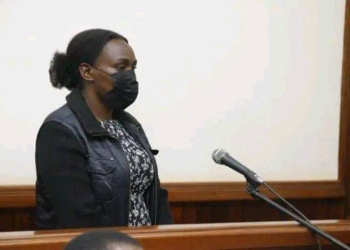 Mercy Timbitwire Bashisha in court on Monday