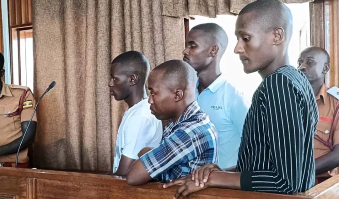 Masaka High Court: Accused students in St. Bernard's SS dormitory fire case appear for hearing.