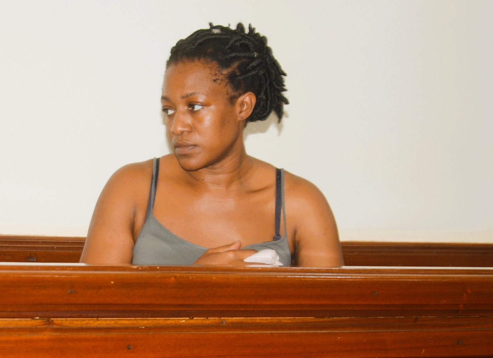 Ritah Namalwa at Nakawa Chief Magistrate's court (PHOTO/Henry Jjemba)