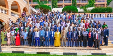 Participants pose for a group photo after the opening ceremony of the 3rd GORILLA Conference on 4th December 2024.