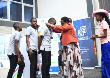 Janet Museveni inspires young minds as Chief Guest at the National STEM and Vex Robotics Championship, held on November 29, 2024, at the National ICT Hub in Nakawa