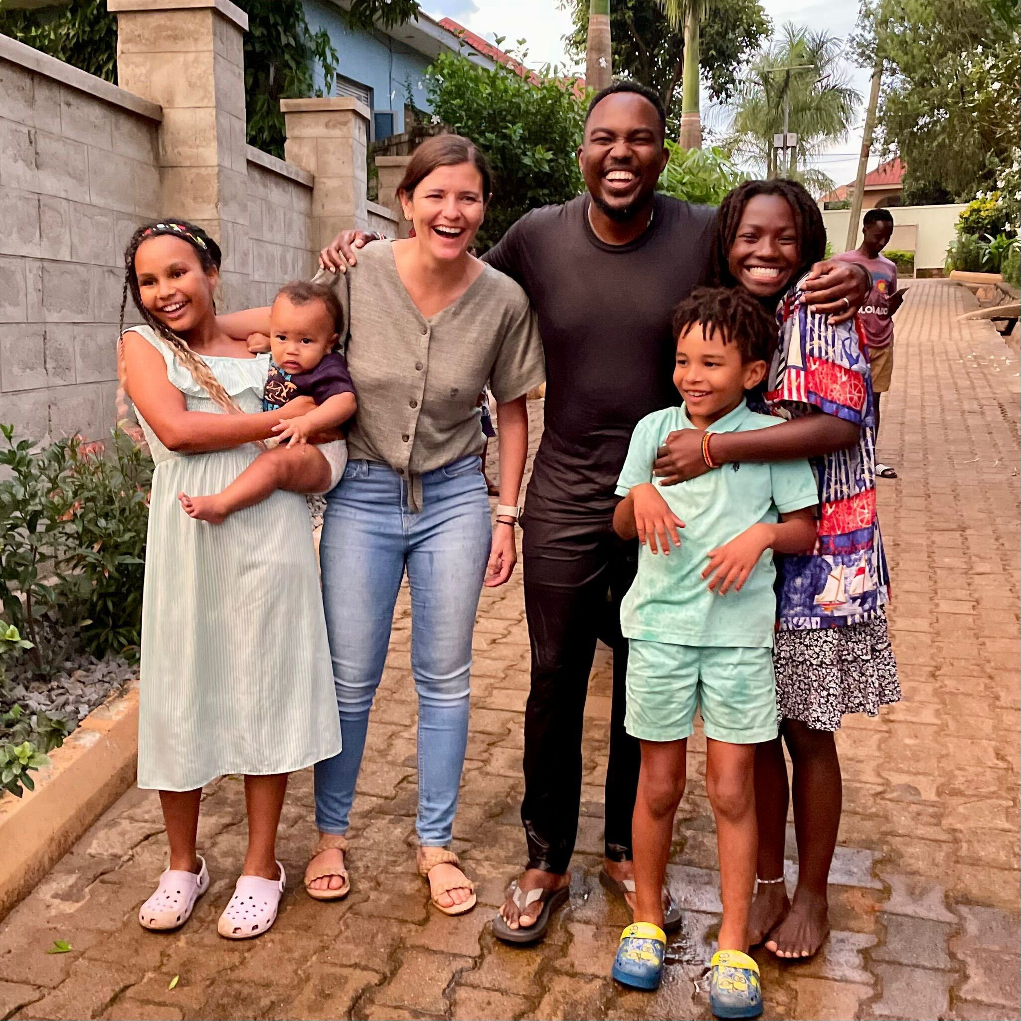 Kazindra and his family, who are behind Musana, a thriving social enterprise in Uganda that employs 700 staff and reaches 60,000 people annually.