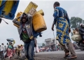 Some of the Congolese who were misplaced by the instabilities migrating to other safer places. (Photo by Reuters)