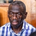 Dr. Kizza Besigye, Uganda's four-time presidential candidate, appears in court, where he is facing charges of inciting violence over high commodity prices