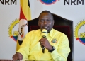 Richard Todwong, the party's Secretary General, during a press conference at the party's headquarters in Kampala.