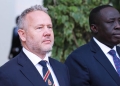Norwegian Ambassador to South Sudan Road Haugsdal presents his credentials to President Kiir in November 2024-Courtesy March 27, 2025 JUBA/OSLO