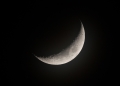 A crescent moon signals the end of Ramadan and the beginning of Eid al-Fitr celebrations for Muslims around the world.