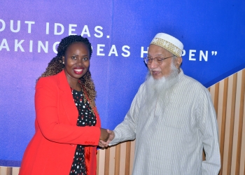 Stanbic Bank’s Manager for Home loans with Universal’s Chief Executive Zoeb Yeolawala