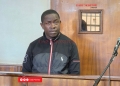 Godfrey Muwumuza, a teacher at Kabojja Junior School in the dock at Buganda Road Chief Magistrate’s court on May 9, 2025.
