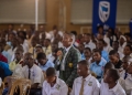 One of the students actively participating in a Q & A session during the ongoing NSC bootcamp