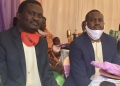 Dr. Jim Spire Ssentongo (left) and his late brother Dr. John Spire Kiggundu (right)