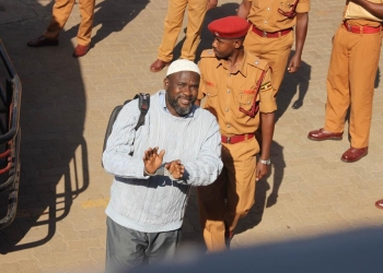 Jamil Mukulu at High Court a few years back.