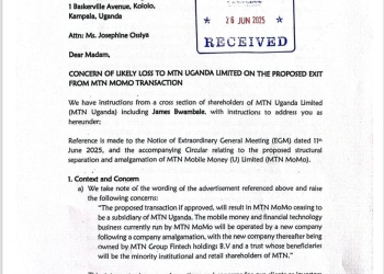 MTN Uganda's mobile money restructuring faces "red flag" warnings from shareholders and a former partner alleging deceit and undisclosed liabilities. Regulators are urged to intervene.