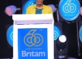 Britam Life Assurance CEO, Aidah Mwebaze Nkwanzi giving her speech at the launch of Britam Life Assurance in Uganda at Serena Hotel.